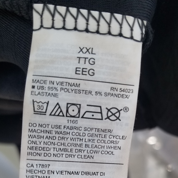 ❤️ Old Navy Heather Black Relaxed Breathe ON Twist-Hem Activewear Wrap Top - Picture 6 of 8